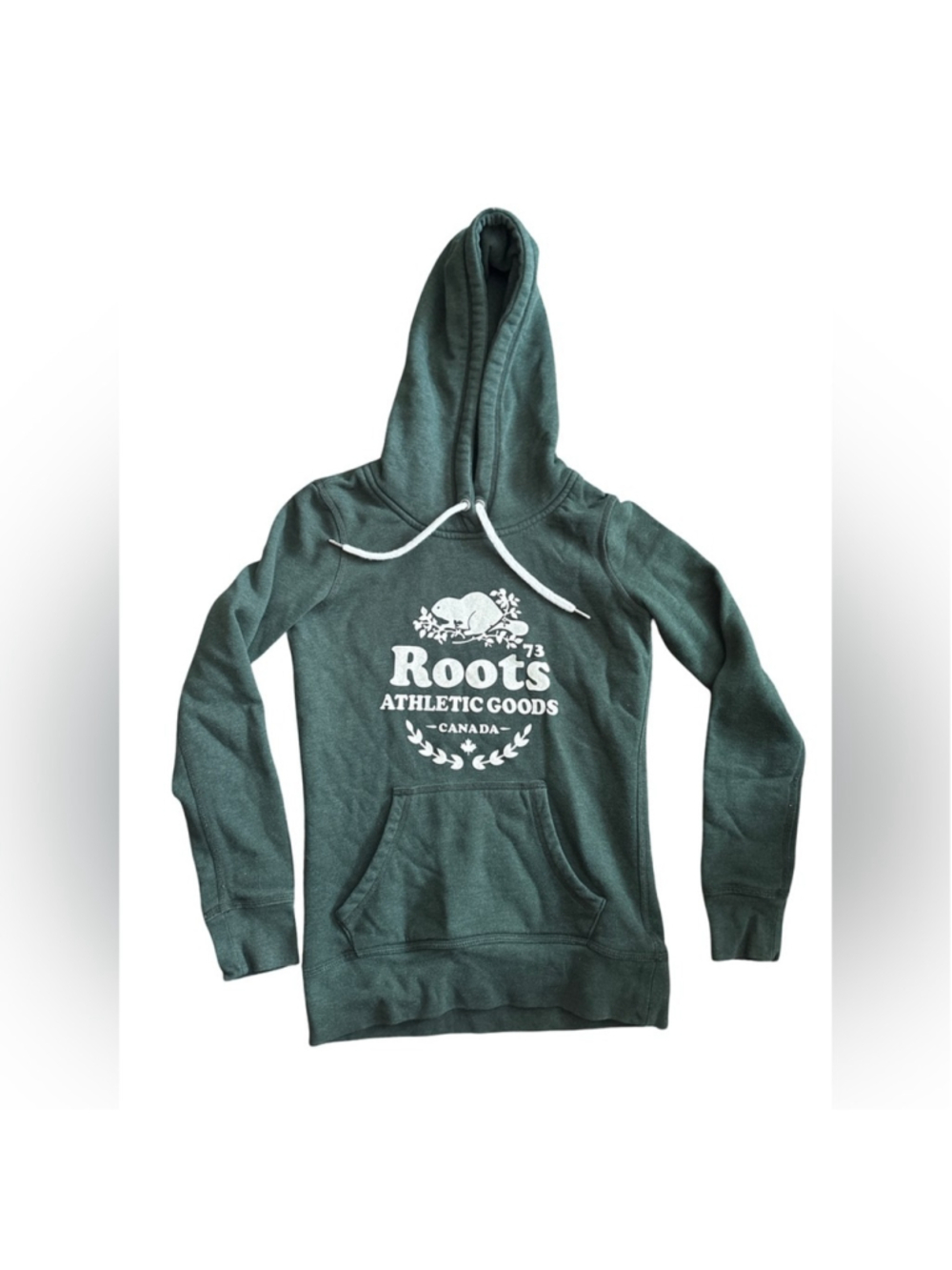 Roots Forest Green Pullover - size XXS